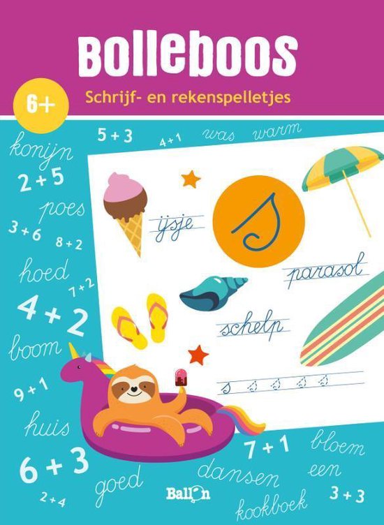 Bolleboos 0 - Schrijf- en rekenspelletjes 6+