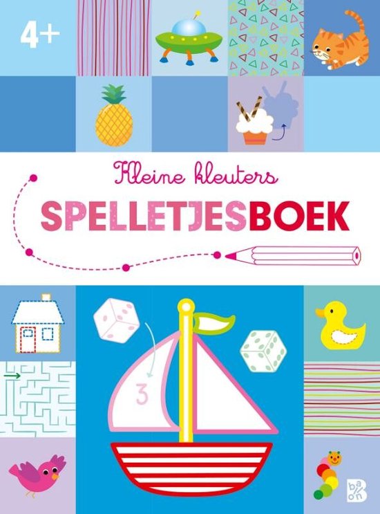 Kleine Kleuters 1 - Kleine kleuters - Spelletjesboek 4+