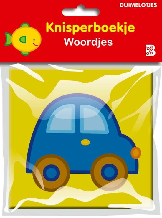 Duimelotjes bad- en linnenboekjes - Knisperboekje - Woordjes