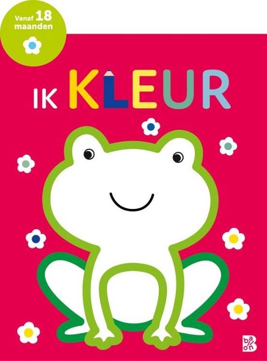 Mijn allereerste kleurboek 1 - Ik kleur - kikker