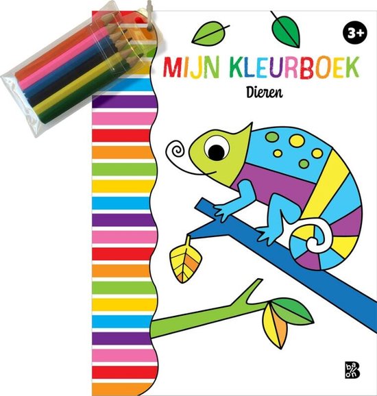 Kleurboek met kleurpotloodjes 1 - Dieren