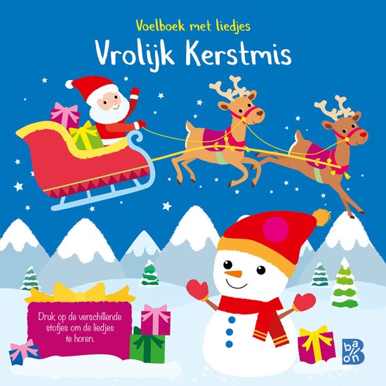 Kerstmis 1 - Voelgeluidenboek Kerstmis