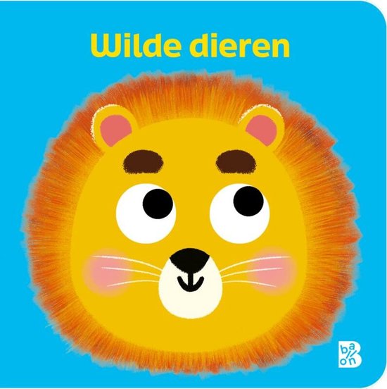 Kartonboek met wiebeloogjes 1 - Wilde dieren