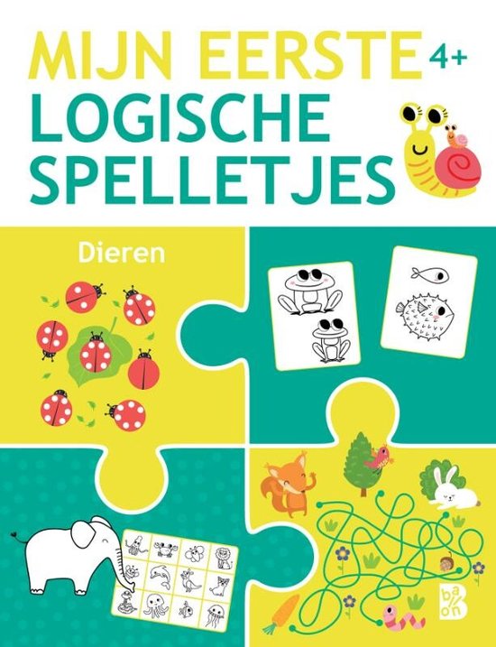 Logisch denken 1 - Mijn eerste logische spelletjes 4+ Dieren