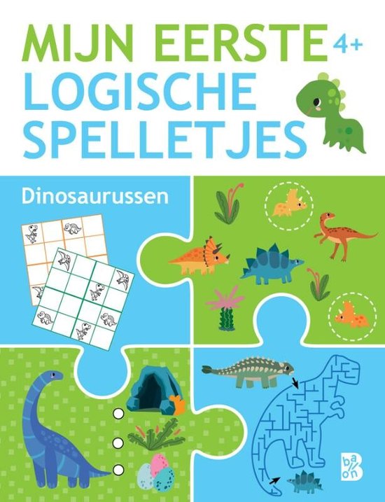 Logisch denken 1 - Mijn eerste logische spelletjes 4+ Dino's