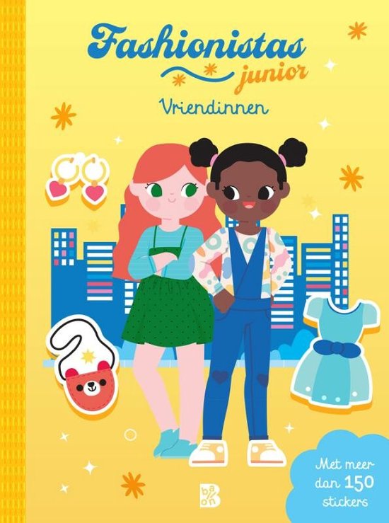 Mijn aankleedstickerboek 1 - Fashionistas junior Vriendinnen