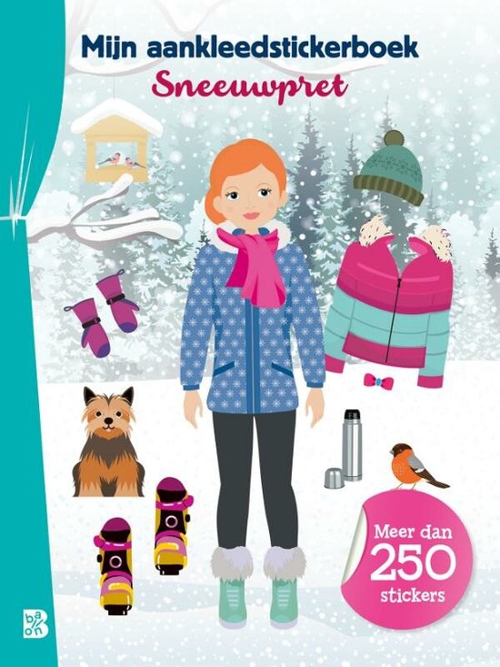 Fashionistas 1 - Mijn aankleedstickerboek: sneeuwpret