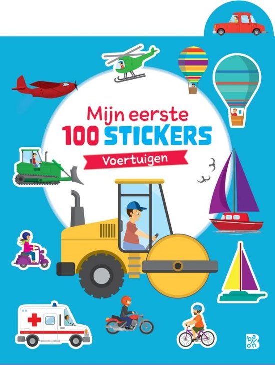 Mijn eerste 100 stickers: voertuigen