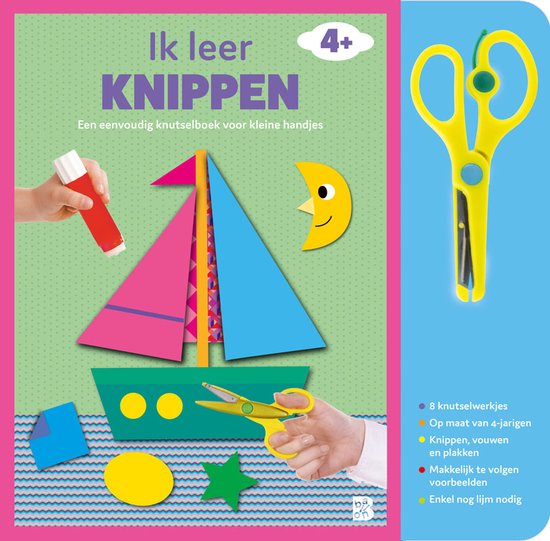 Ik leer knippen 1 - Ik leer knippen 4+ (boot) met schaartje