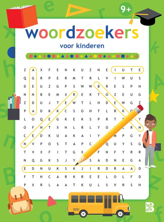 Puzzelboeken 1 - Woordzoekers 9+