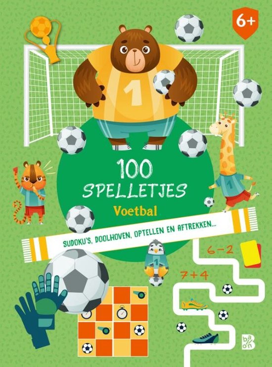 100 spelletjes 1 - 100 spelletjes Voetbal 6+