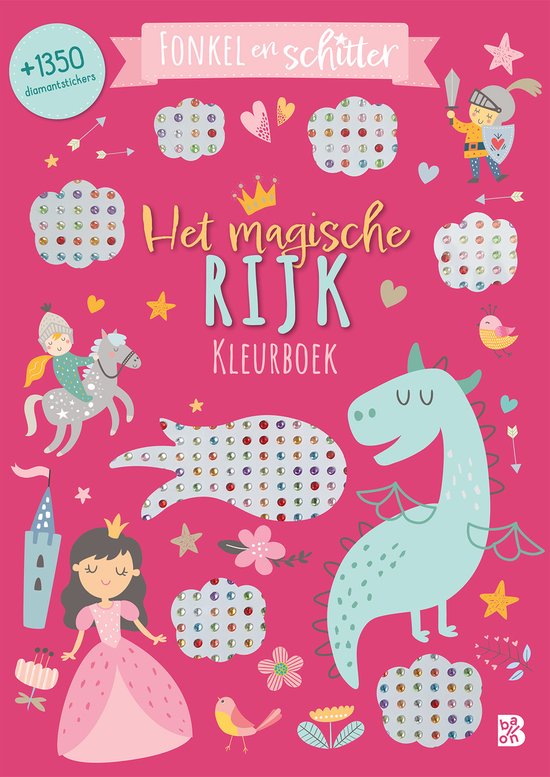 Fonkel en schitter - Het magische rijk kleurboek