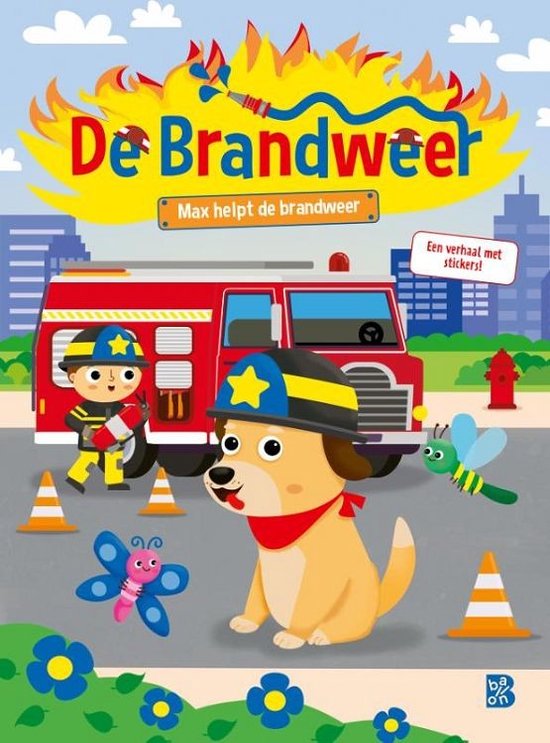 Brandweerreeks 1 - Max helpt de brandweer