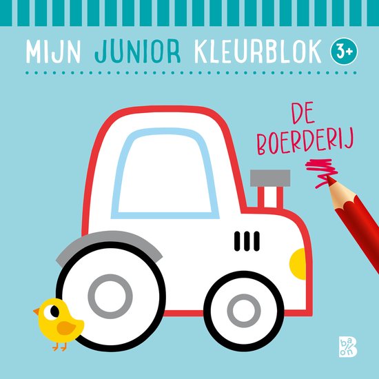 Kleurblok Junior 1 - Mijn junior kleurboek de boerderij