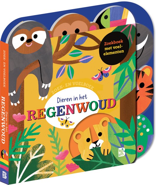 Zoek- en voelboek 1 - Dieren in het regenwoud