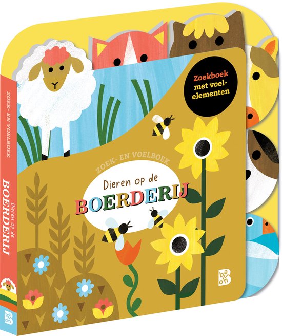 Zoek- en voelboek 1 - Dieren op de boerderij