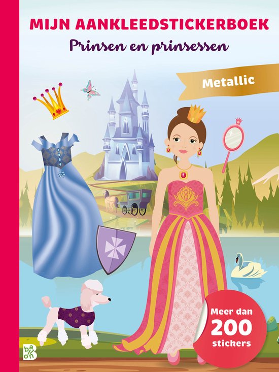 Fashionistas 1 - Mijn aankleedstickerboek: Prinsen en prinsessen