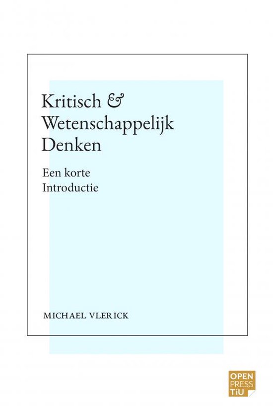 Kritisch en Wetenschappelijk Denken