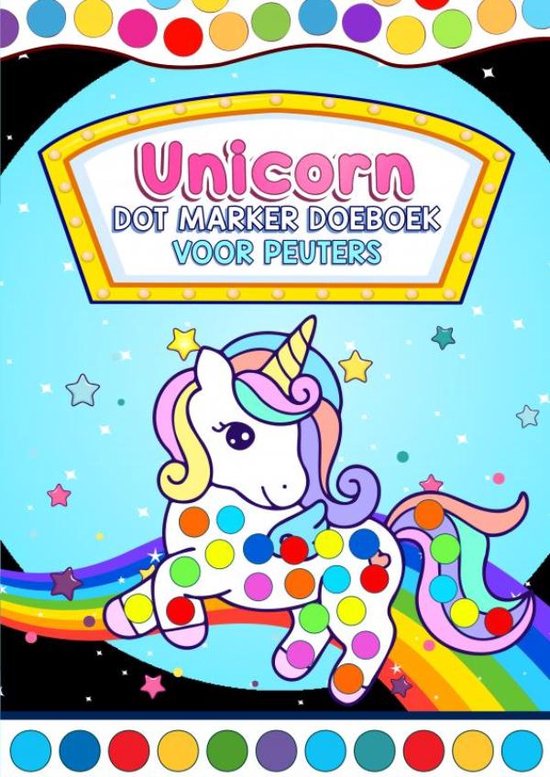 Unicorn Dot Marker - Doeboek voor Peuters