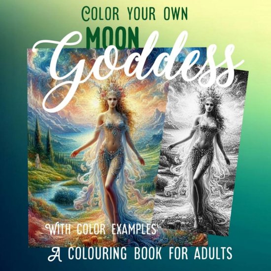 Color your own Moon Goddes