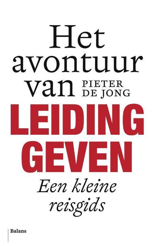 Het avontuur van leidinggeven