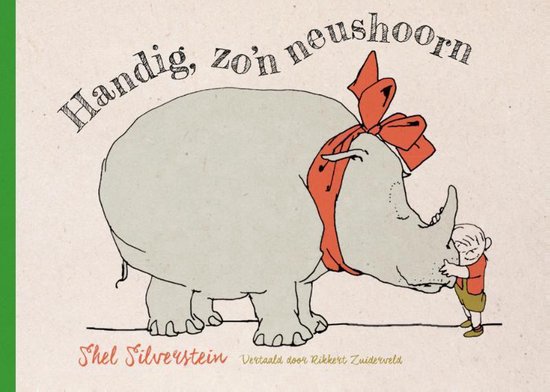 Handig, zo'n neushoorn