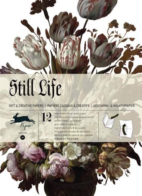 Gift wrapping paper book 59 - Still life Volume 59