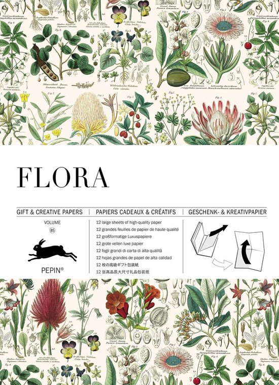 Gift & creative papers 85 - Flora Volume 85