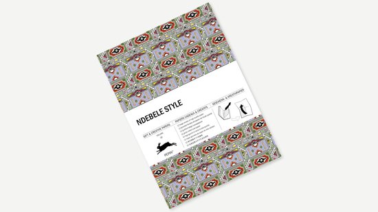 Gift & creative papers 110 -   Ndebele Style