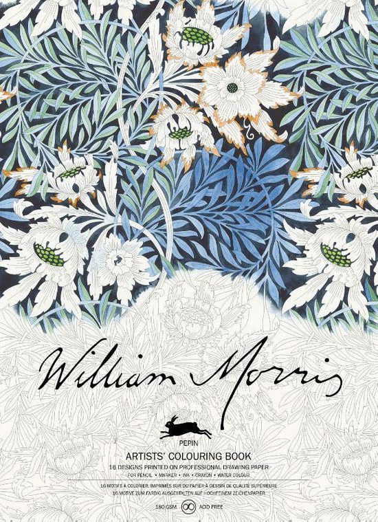 Artists' colouring book - William Morris