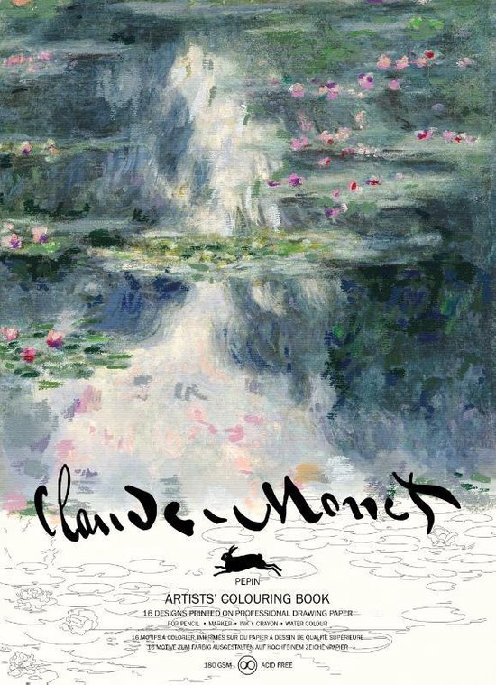 Artists' colouring book  -   Claude Monet