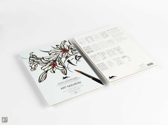 Art Nouveau Artists' Colouring Book