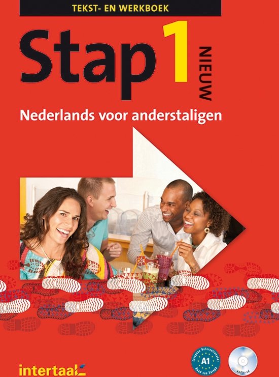 Stap-nieuw 1 tekst-/werkboek + audio-cd(4x)