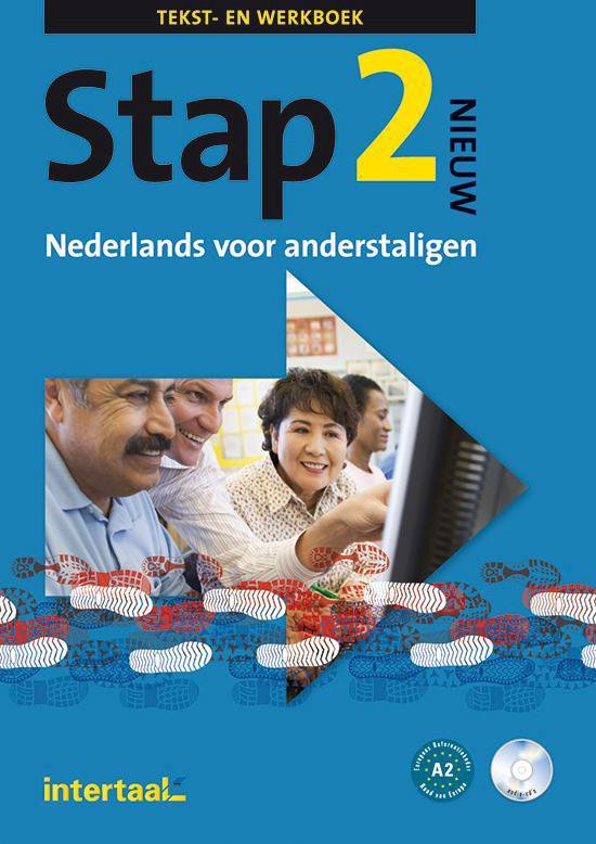 Stap - nieuw 2 tekst-/werkboek + audio-cd (4x)