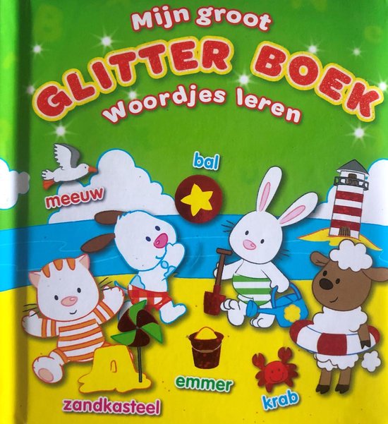 Mijn groot glitter boek - Woordjes leren