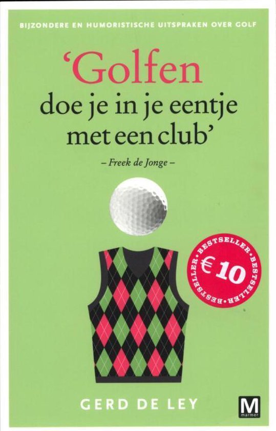 Golfen doe je in je eentje met een club