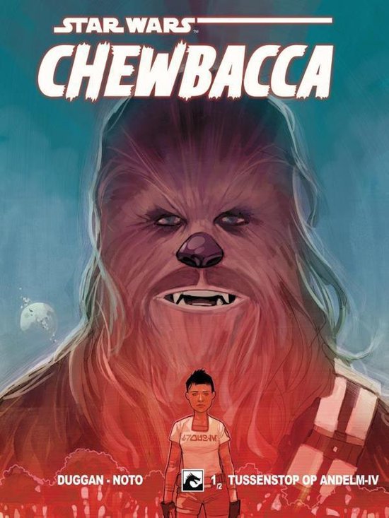 Star Wars  -  Chewbacca 1/2 Tussenstop op Andelm-IV