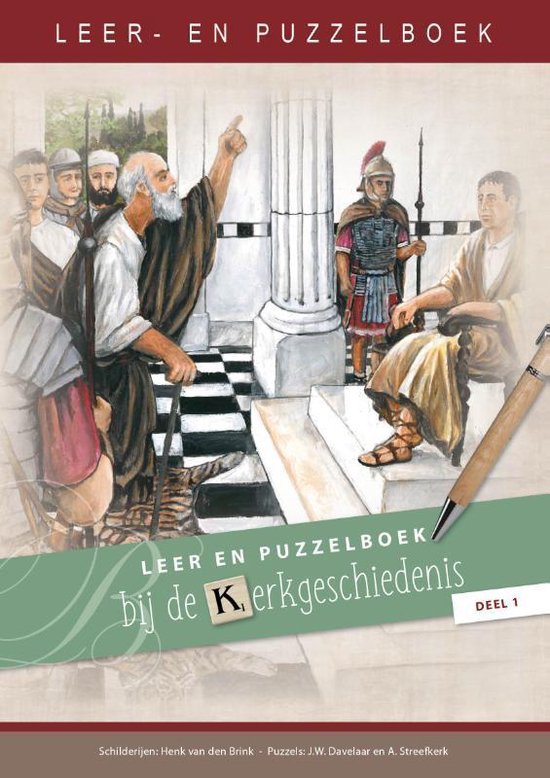 puzzelboeken - Leer- en puzzelboek bij de kerkgeschiedenis 1