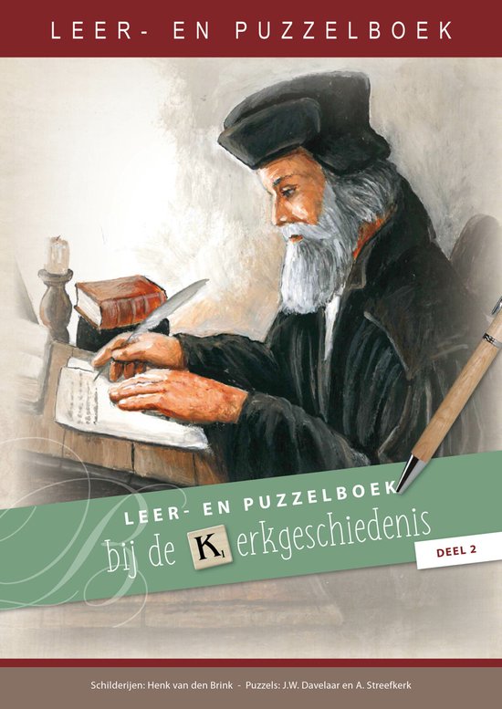 puzzelboeken 4 -   Leer- en puzzelboek bij de kerkgeschiedenis, deel 2