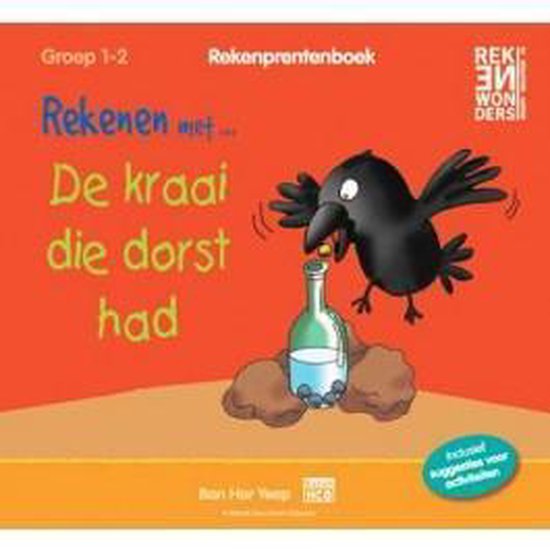 Rekenprentenboeken  -  Rekenen met De kraai die dorst had groep 1-2