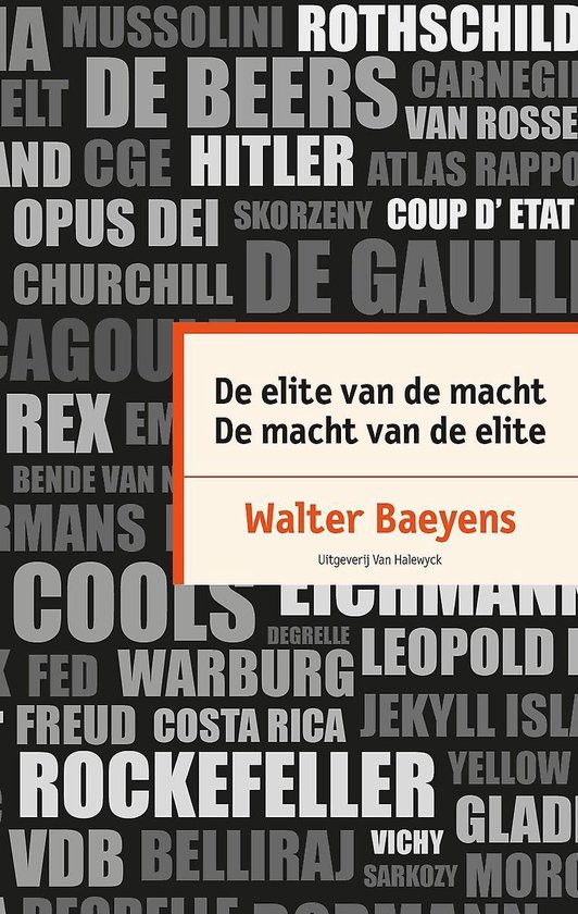 De elite van de macht, de macht van de elite