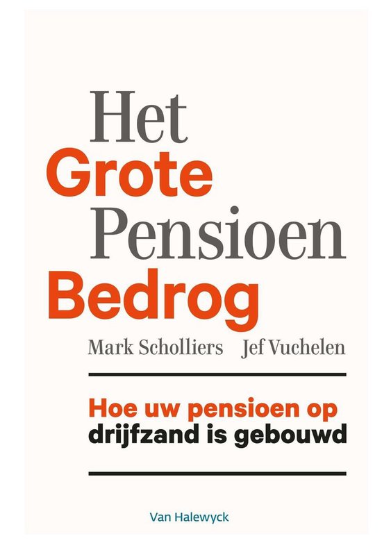 Het grote pensioenbedrog