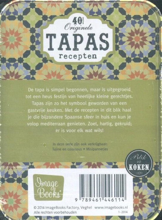 Blik op koken  -   Tapas