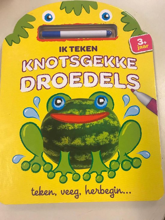 Ik teken knotsgekke droedels - Kikker