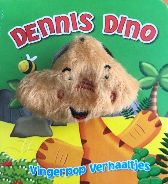 Vingerpopboekje -  Dino