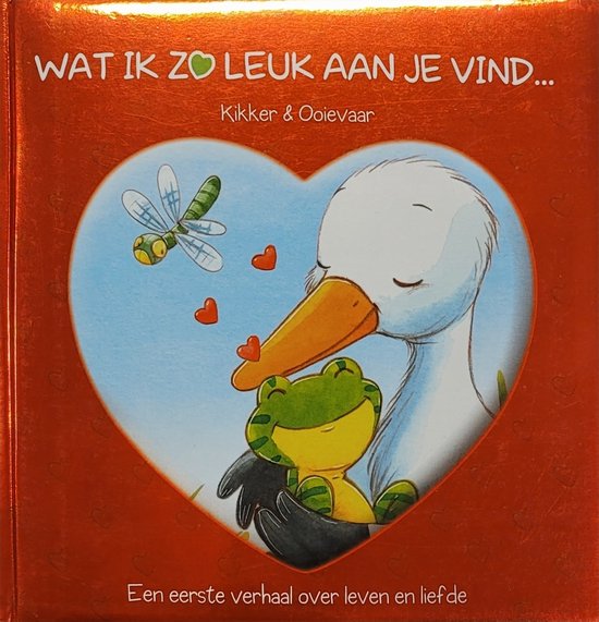 Wat ik zo leuk aan je vind... Kikker & Ooievaar