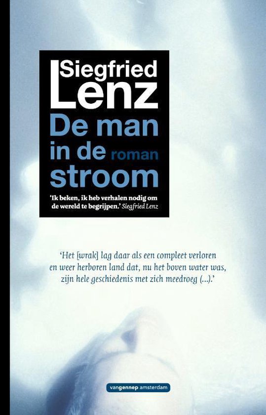 De man in de stroom