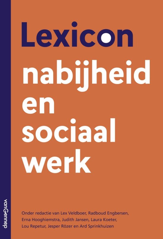 Lexicon nabijheid en sociaal werk