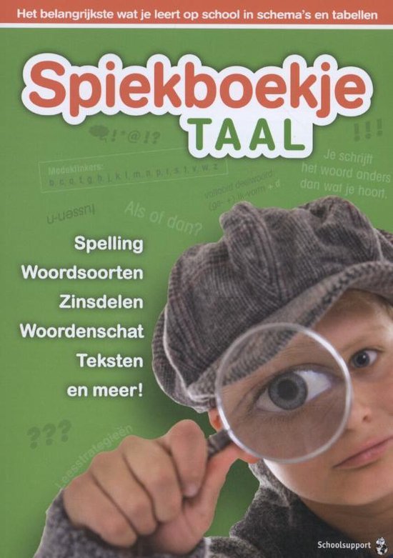 Spiekboekjes - Spiekboekje Taal