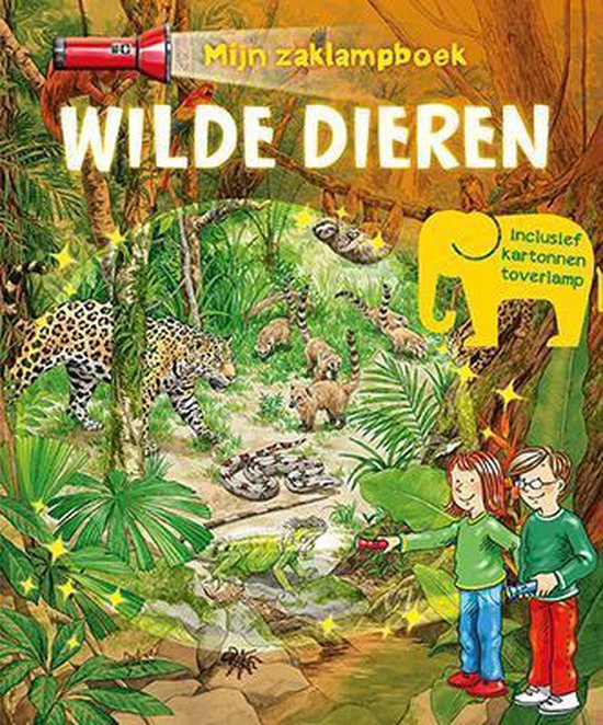 Mijn zaklampboek - Wilde dieren